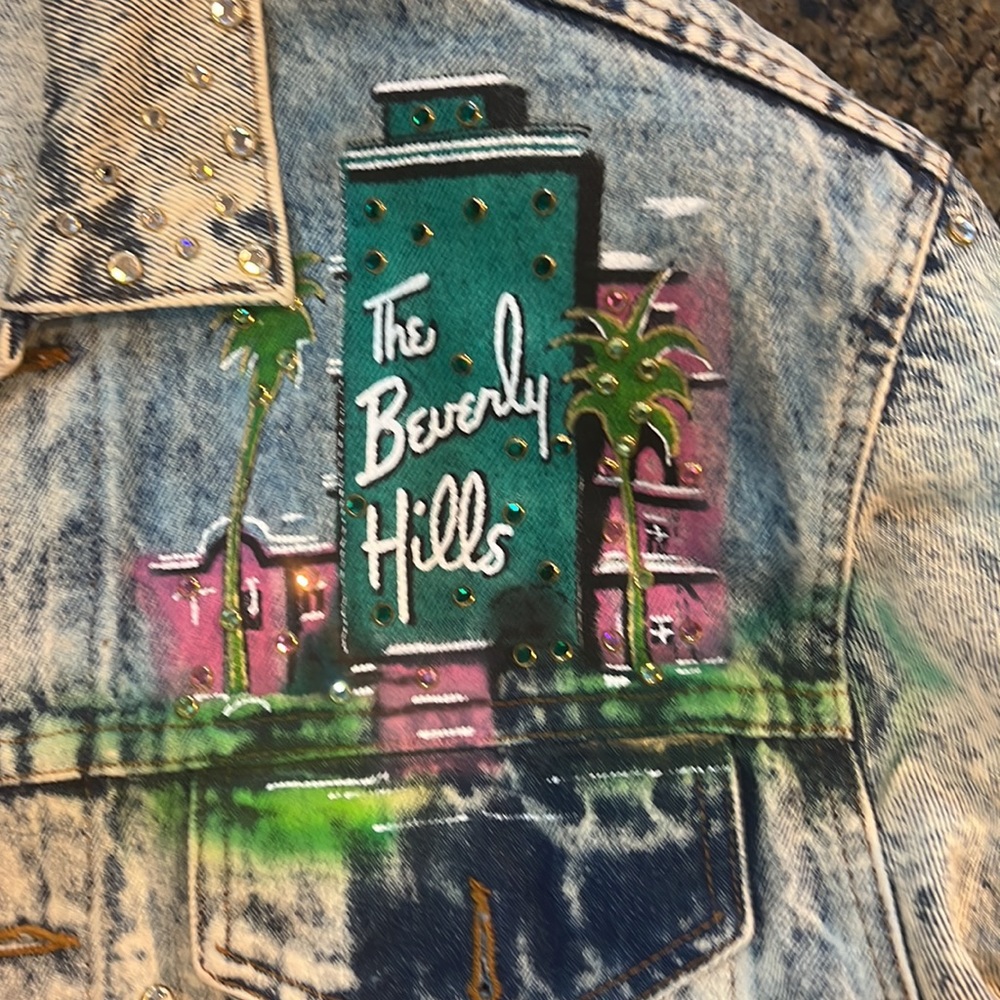 The Tony Alamo of Nashville Beverly Hills denim jacket size L